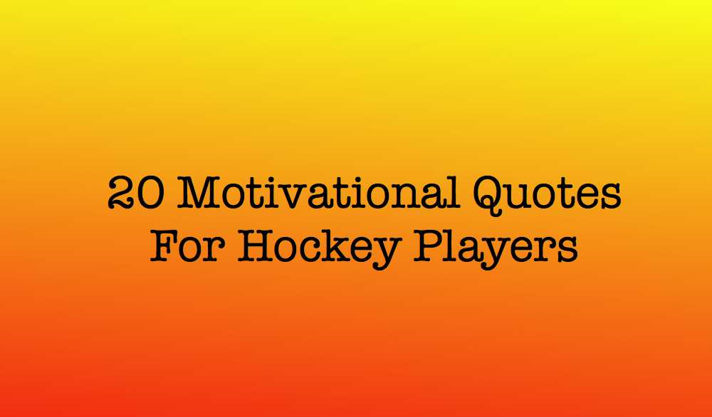 funny hockey quotes for girls